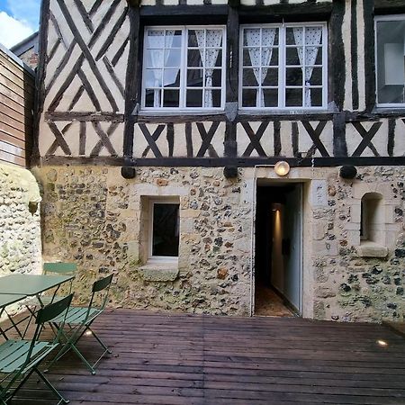 La Terrasse Notre Dame - Character House - 4P - Center Honfleur Βίλα Εξωτερικό φωτογραφία