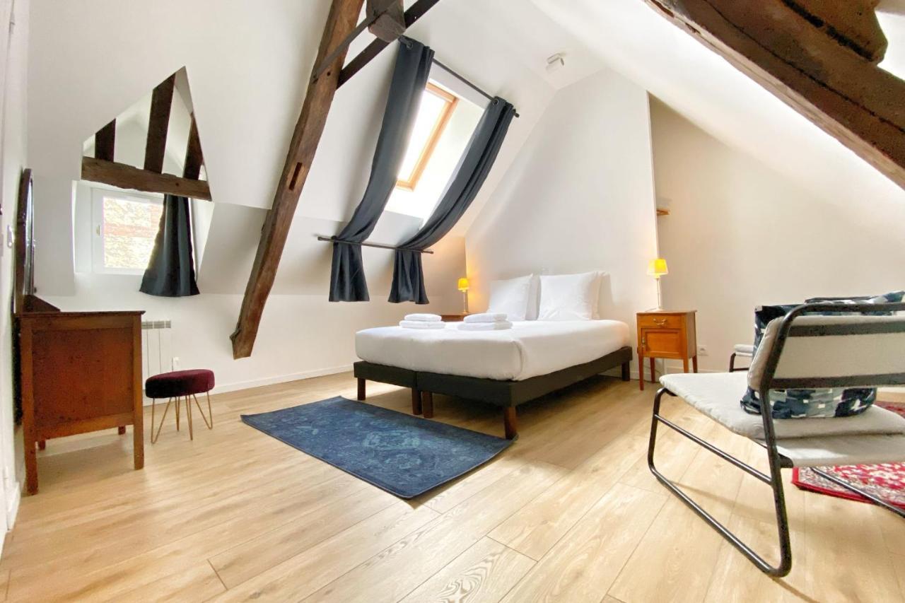 La Terrasse Notre Dame - Character House - 4P - Center Honfleur Βίλα Εξωτερικό φωτογραφία