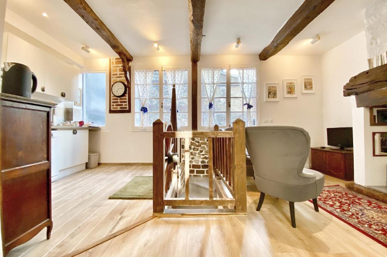La Terrasse Notre Dame - Character House - 4P - Center Honfleur Βίλα Εξωτερικό φωτογραφία