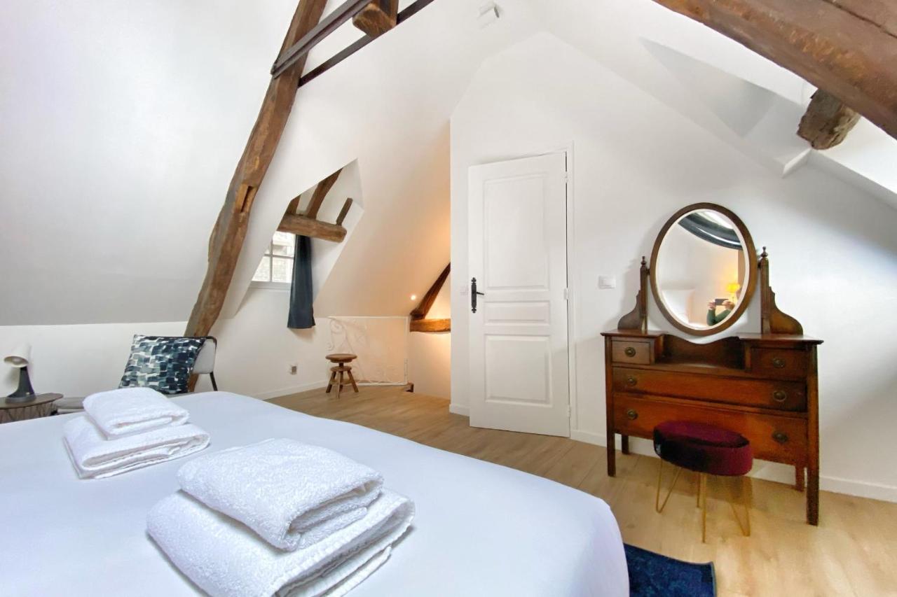 La Terrasse Notre Dame - Character House - 4P - Center Honfleur Βίλα Εξωτερικό φωτογραφία