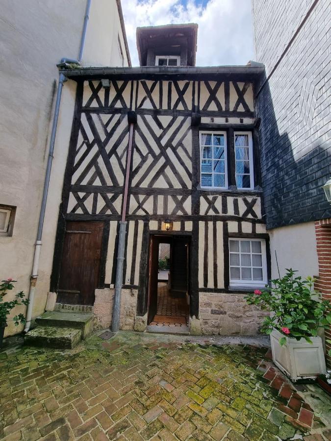 La Terrasse Notre Dame - Character House - 4P - Center Honfleur Βίλα Εξωτερικό φωτογραφία