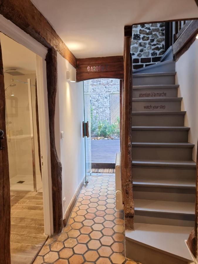 La Terrasse Notre Dame - Character House - 4P - Center Honfleur Βίλα Εξωτερικό φωτογραφία