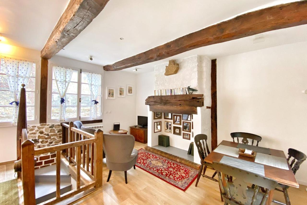 La Terrasse Notre Dame - Character House - 4P - Center Honfleur Βίλα Εξωτερικό φωτογραφία