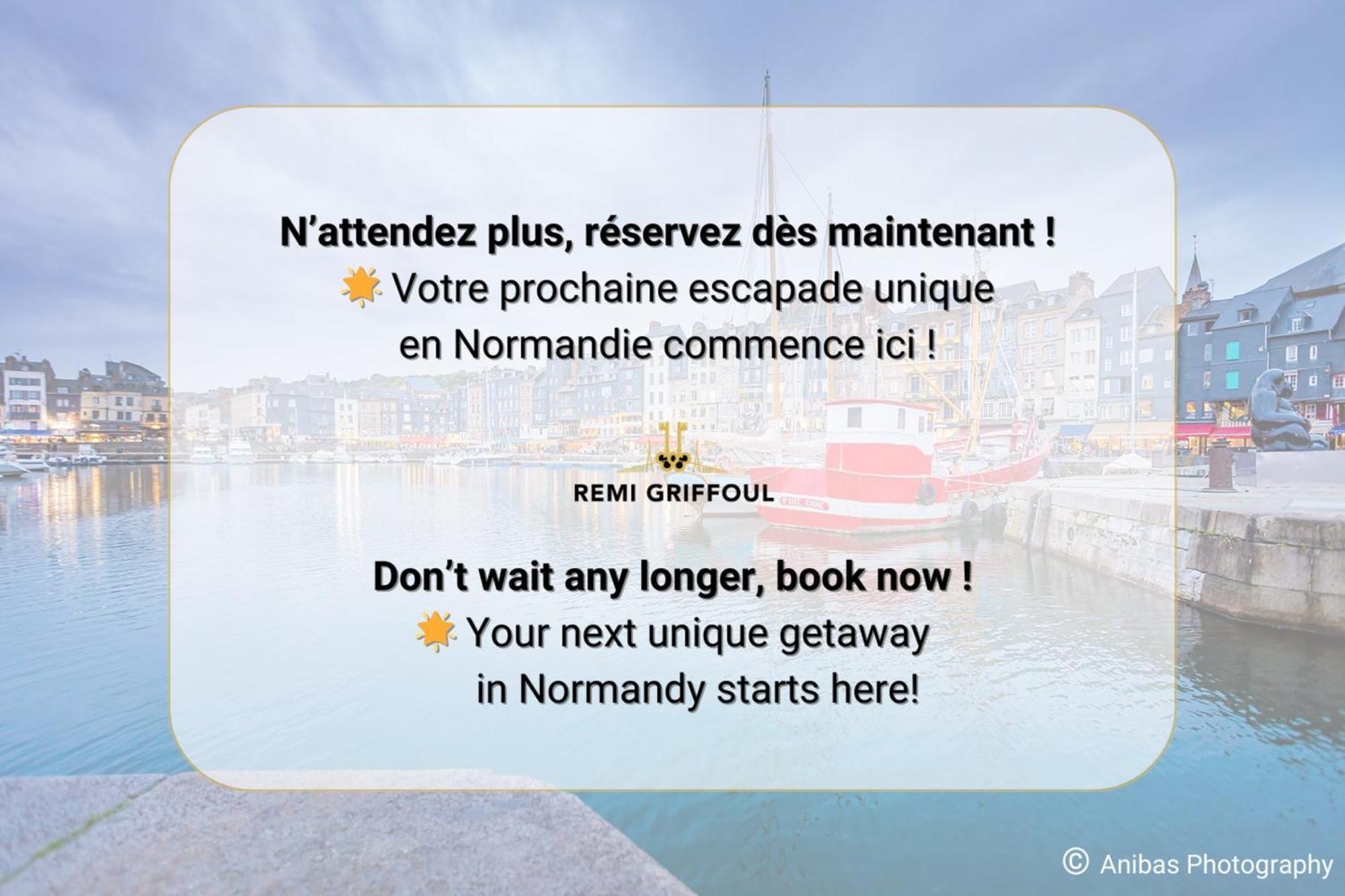 La Terrasse Notre Dame - Character House - 4P - Center Honfleur Βίλα Εξωτερικό φωτογραφία